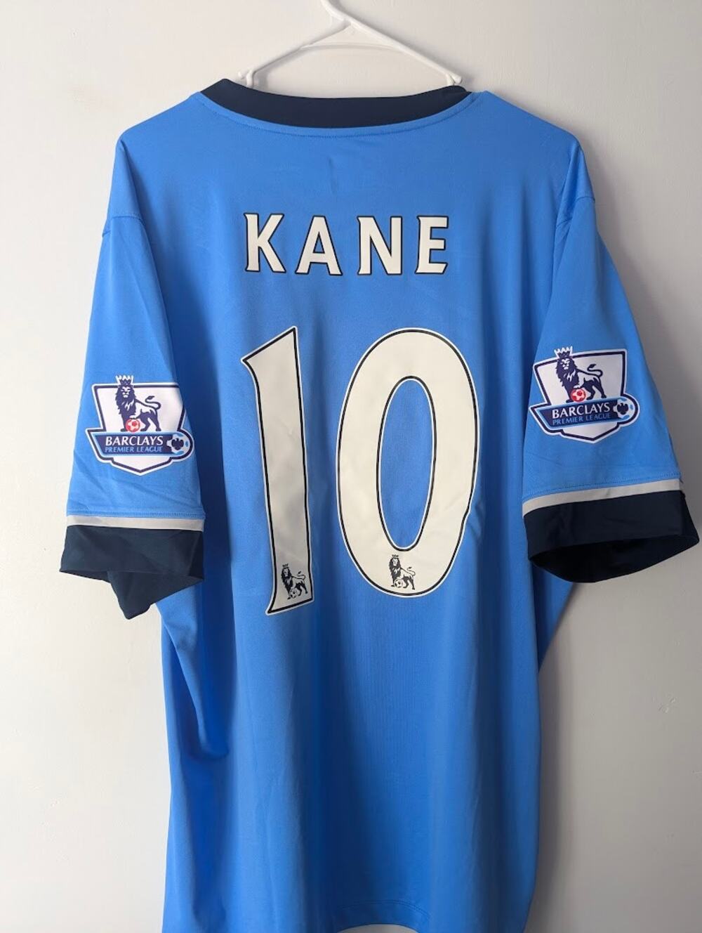 Tottenham Kane 2015/16 Away Jersey 2xl Epl Patched